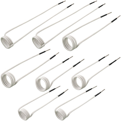 VEVOR Induction Heater Coil Kit 8PCS Most Used Induction Heater Coils with Varying Lengths, Heat Resistant Induction Heater Tool with Flexibility and Long Lifespan For Removing Rusty Bolts and Nuts 