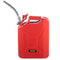VEVOR Fuel Can, 5.3 Gallon / 20 L Portable Gas Can with Flexible Spout System, Rustproof ? Heat-resistant Steel Fuel Tank for Cars Trucks Equipment, Red