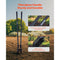 VEVOR Post Hole Digger with Fiberglass Handle Scale Markings 57.5