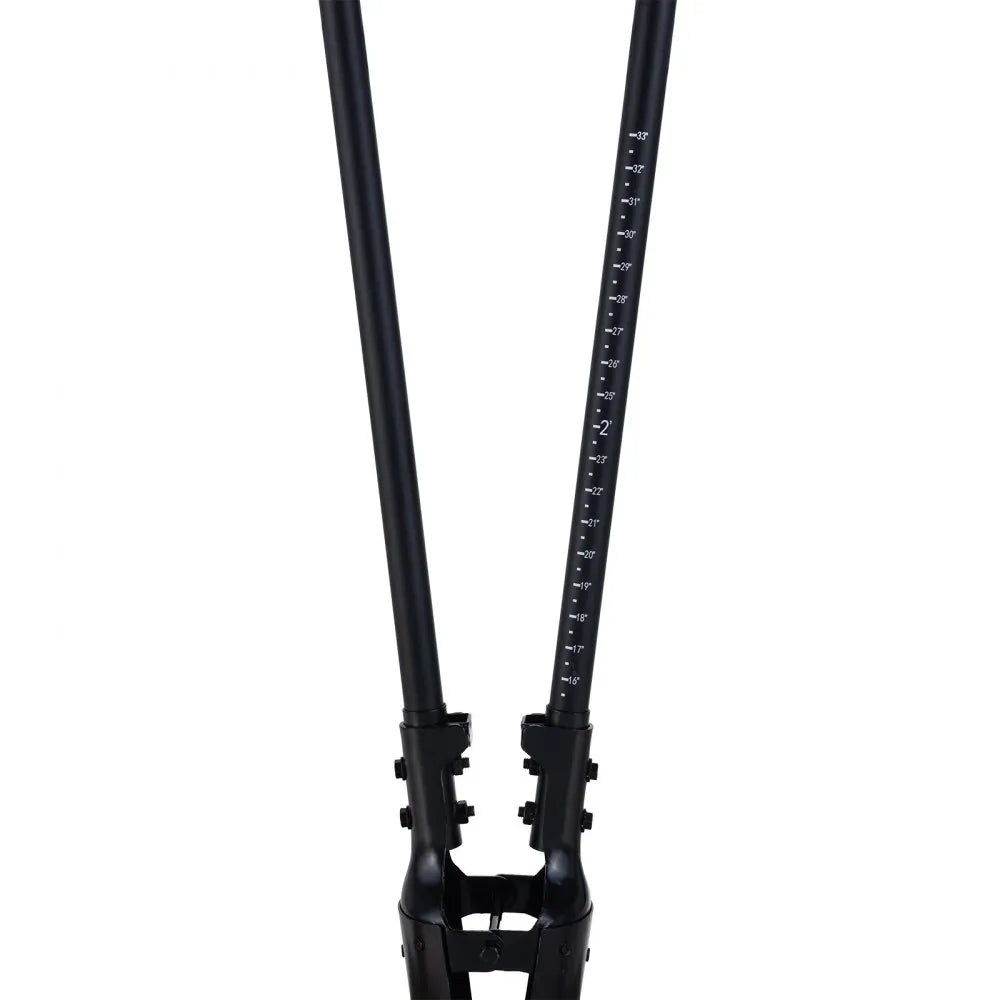 VEVOR Post Hole Digger with Fiberglass Handle Scale Markings 57.5" Hole Digger