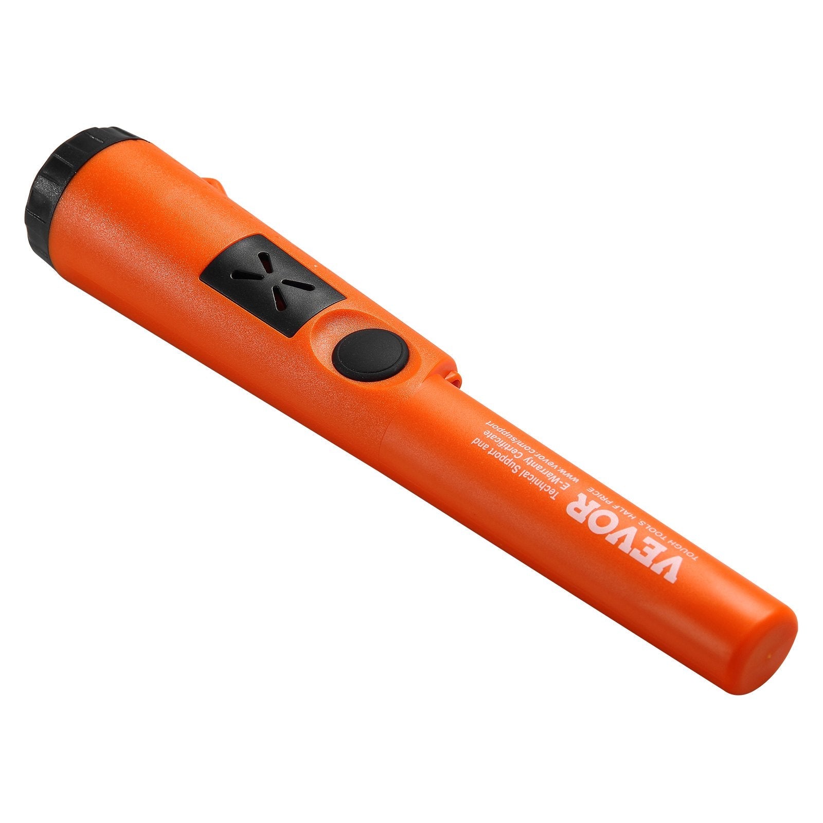 VEVOR Metal Detector Pinpointer, Partial Waterproof Handheld Pin Pointer Wand, 1.96" Detection Depth, 3 Modes, Treasure Hunting Probe with Holster, Waterproof Bag and 9V Battery, for Adults and Kids 