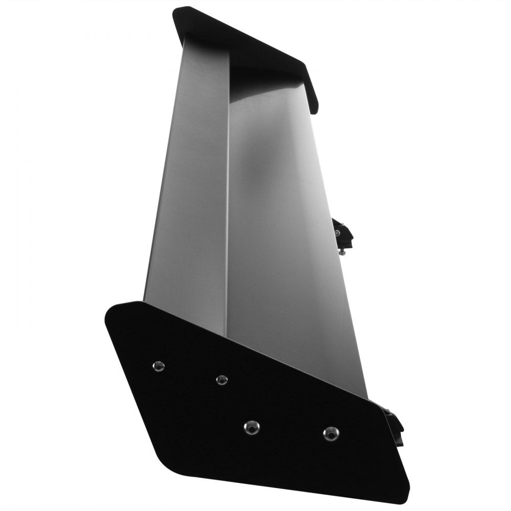 VEVOR Double Deck GT Wing Spoiler 53Inch Black Universal Lightweight Aluminum Adjustable Rear Spoiler Angel Racing Spoiler BGW Drift JDM Drift 