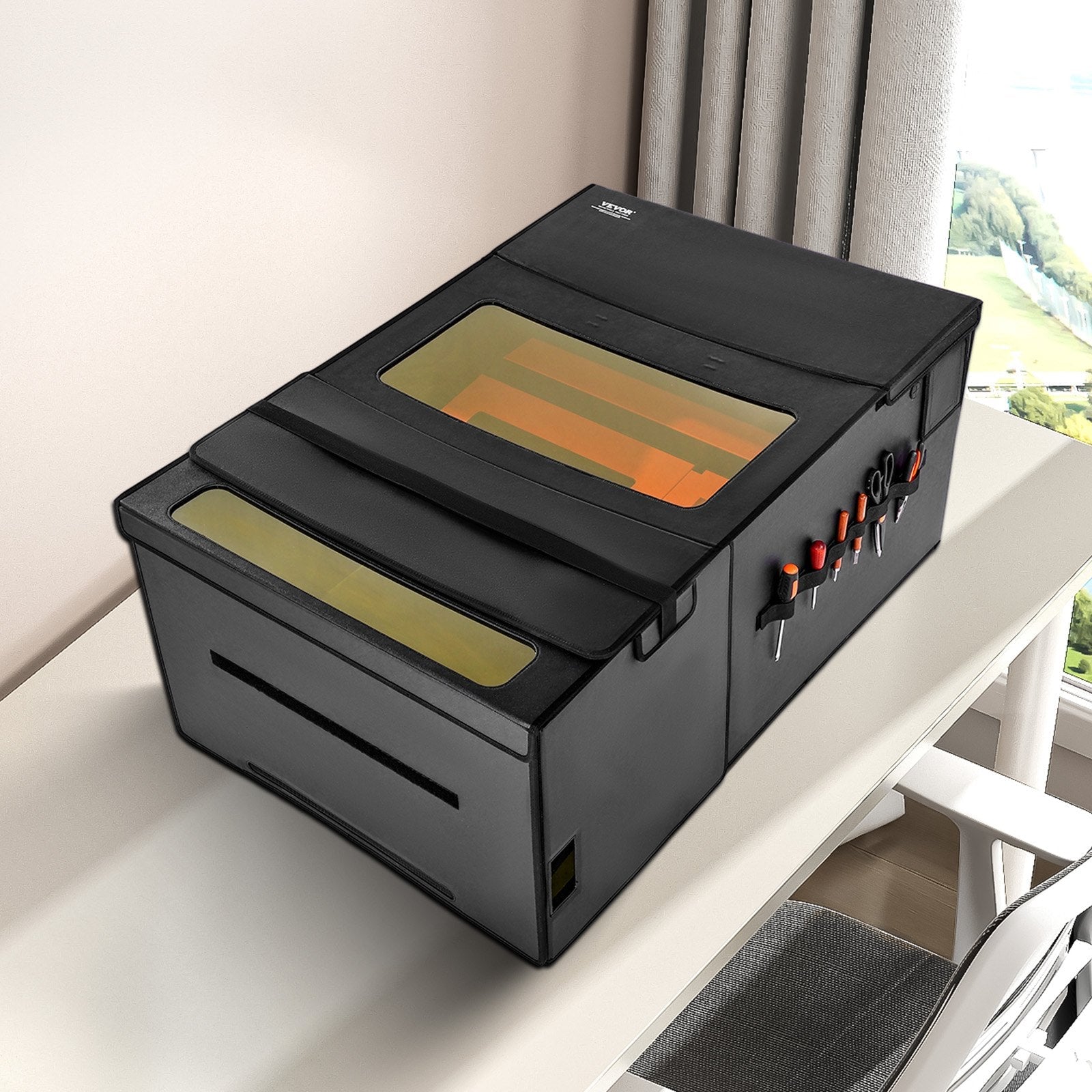 VEVOR Laser Engraver Enclosure 48 x 31.5 x 19.6" Fireproof Protective Cover 