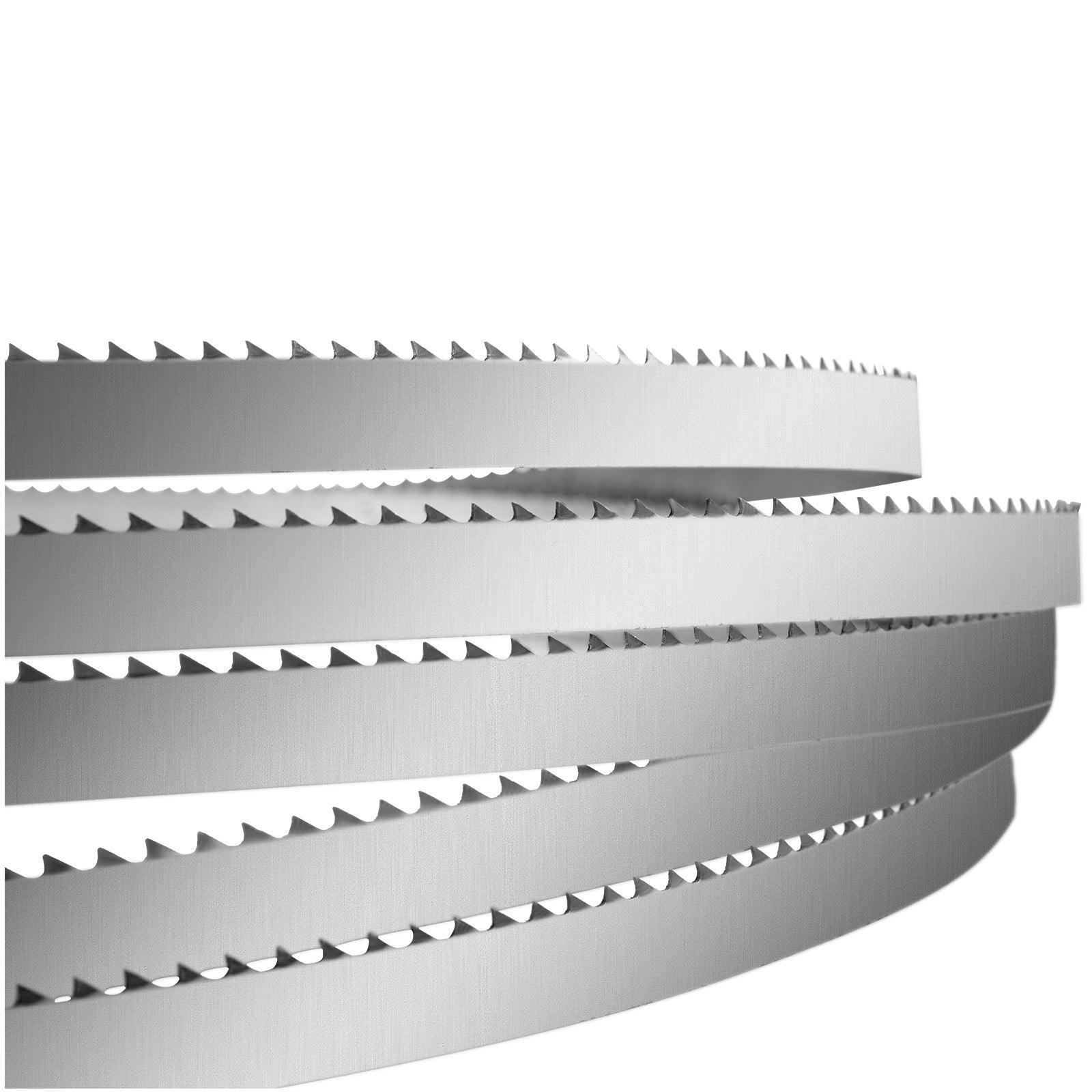 VEVOR Band Saw Blade, 65x0.63x0.02 inch, 5 PCS/Pack Meat Bandsaw Blades for Replacement, Carbon Steel Blade, Meat Cutting Blade Wrapped by Rust-Proof Paper, Fit for Commercial Bone Saw Machines 