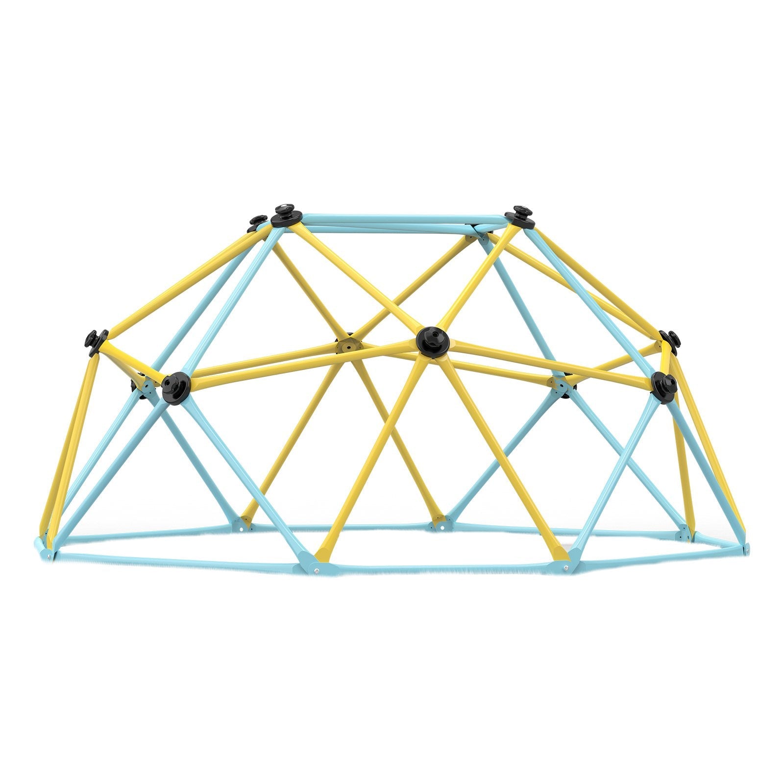 VEVOR Climbing Dome, 6FT Geometric Dome Climber Play Center for Kids 3 to 9 Years Old, Jungle Gym Supports 600LBS and Easy Assembly, with Climbing Grip, Outdoor and Indoor Play Equipment for Kids 