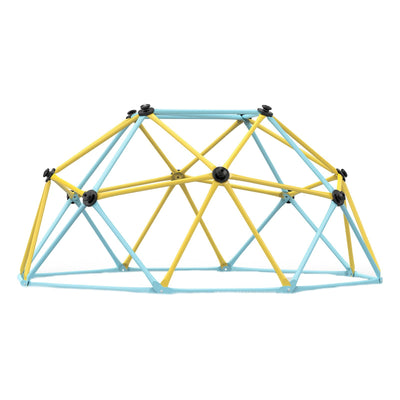 VEVOR Climbing Dome, 6FT Geometric Dome Climber Play Center for Kids 3 to 9 Years Old, Jungle Gym Supports 600LBS and Easy Assembly, with Climbing Grip, Outdoor and Indoor Play Equipment for Kids 