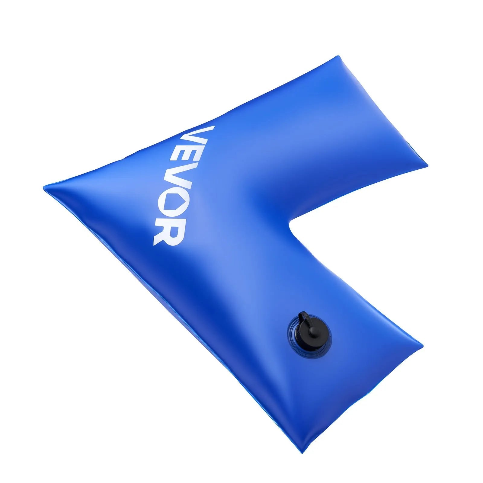 VEVOR Corner Pool Water Tubes, 4 Pack 22.4 x 22.2 in, Corner Winter Water Bags with Leakproof Screw Cap, 0.4mm Heavy Duty PVC, Cold-Resistant Weights for Inground Swimming Pool Covers 