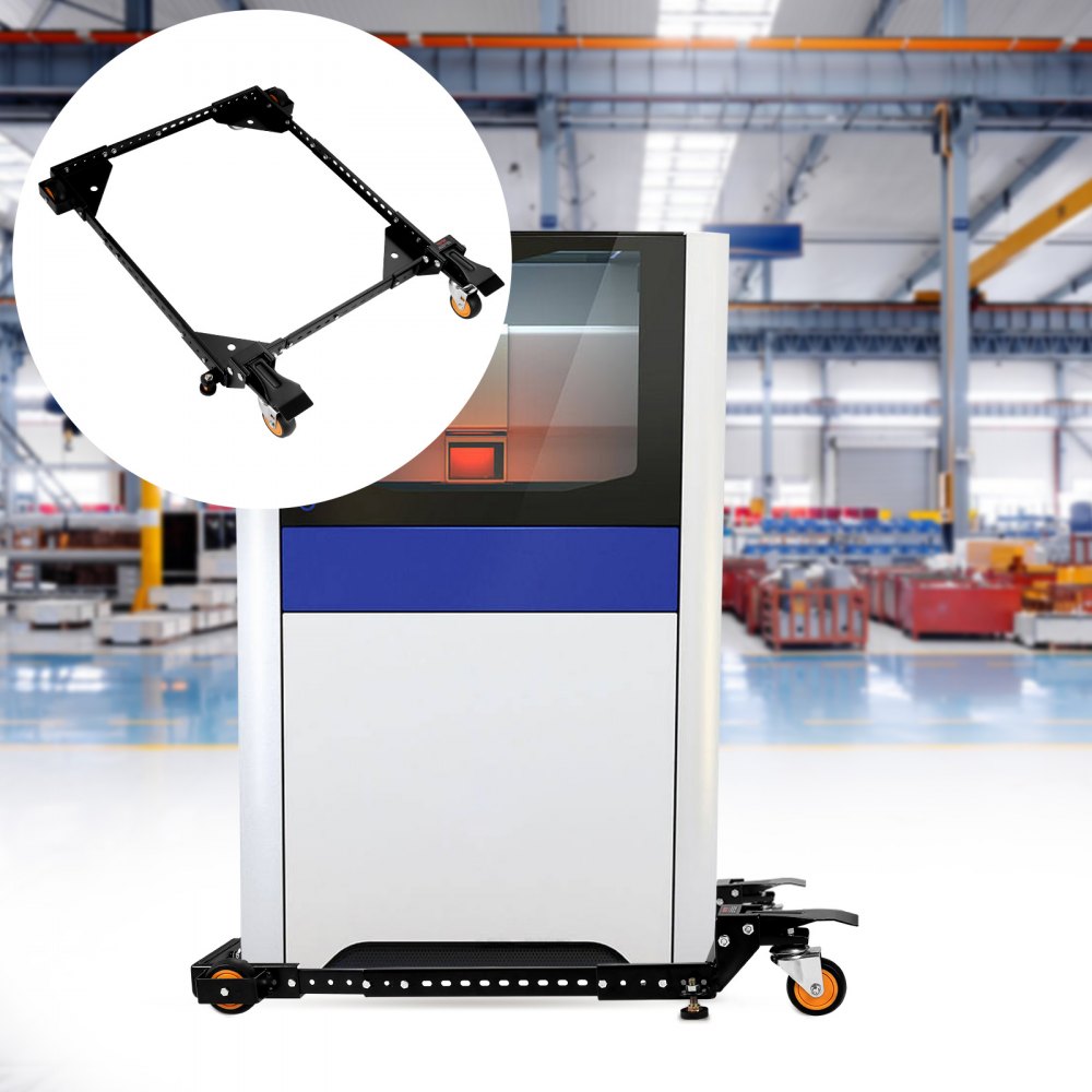 VEVOR Mobile Base Heavy Duty Universal Stand 650 lbs Capacity For Tools Machines 