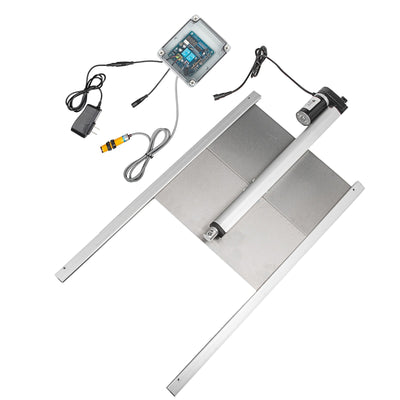 VEVOR Kits Infrared Sensor Automatic Chicken Coop Door Opener, 1 Count (Pack of 1), White 