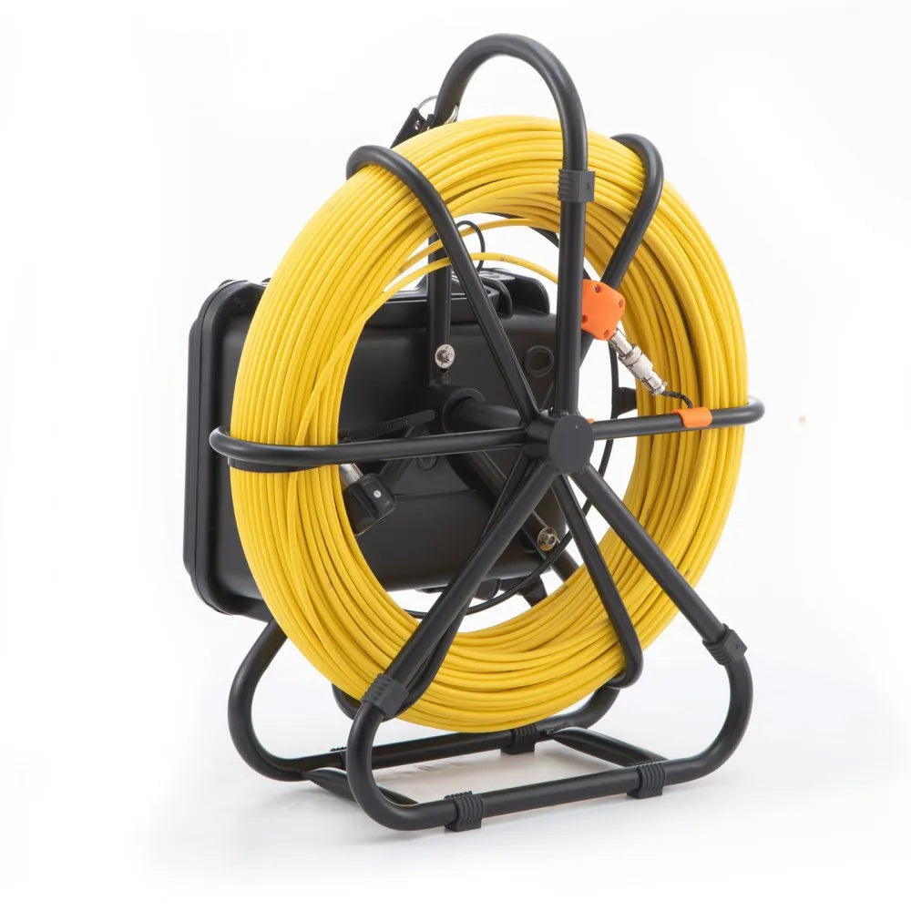 VEVOR Sewer Camera, 300 ft/91.5 m, 9" Screen Pipeline Inspection Camera with DVR Function, Waterproof IP68 Camera w/12 Adjustable LEDs, w/a 16G SD Card, for Sewer Line, Home, Duct Drain Pipe Plumbing
