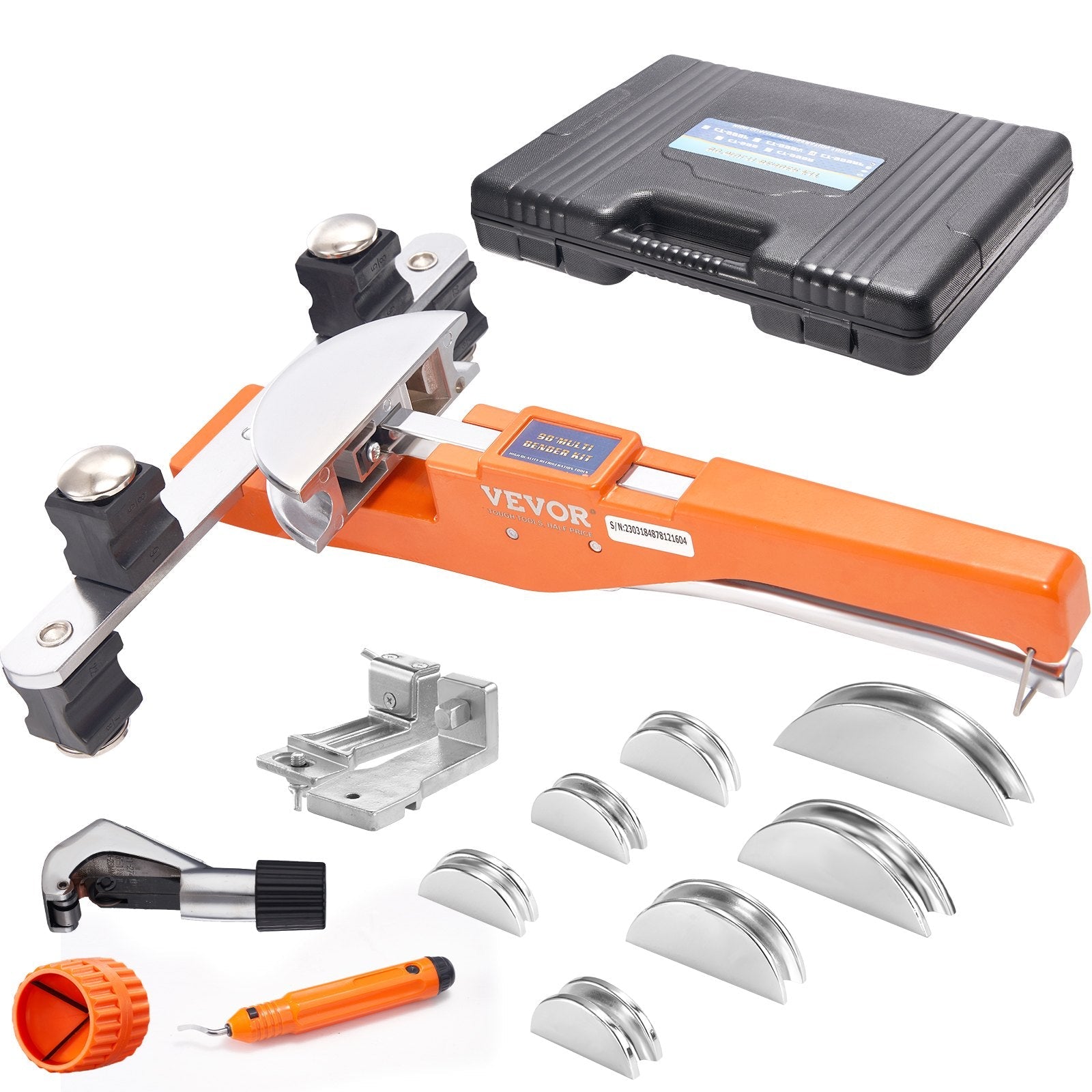 VEVOR Ratcheting Pipe Tube Bender 1/4 