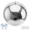 16-Inch Mirror Disco Ball – Silver Reflective Glass Hanging Ball for Parties, Weddings & Events
