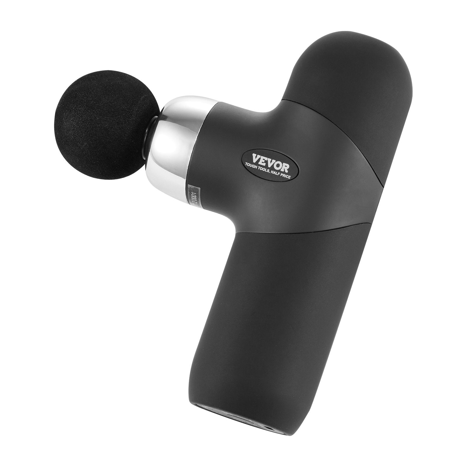 VEVOR Mini Massage Gun Deep Tissue Percussion Muscle Massager 4 Speeds 4 Heads 