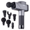 VEVOR Massage Gun Deep Tissue, Percussion Muscle Massager for Athletes - with 8 Speed Levels & 6 Massage Heads, 16V 2500mAh Batteries, Handheld Electric Massage Gun for Pain Relief, Muscle Relaxation