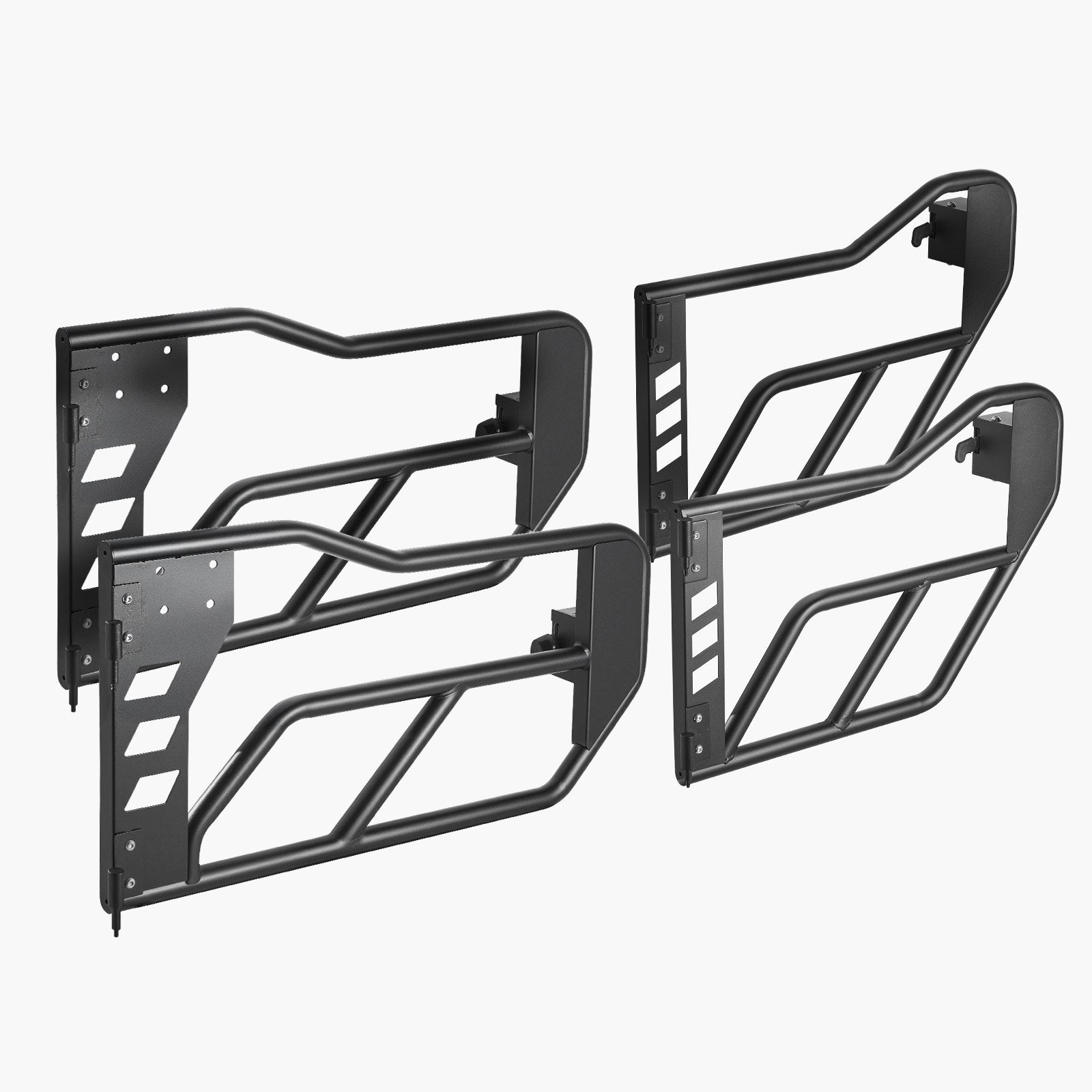 VEVOR 4-Door Jeep Tube Doors Jeep Tubular Door for 2007-2018 Jeep Wrangler JK 