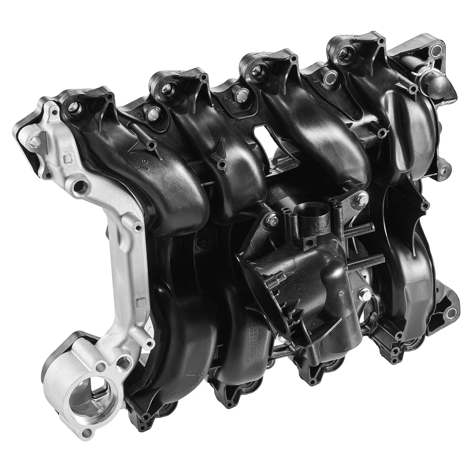 VEVOR Intake Manifold, with Gasket, Engine Intake Manifold Assembly Compatible with 2007-2008 Ford F-150 / E-150 / E-250, Automotive Engine Replacement Kit Replace 615-375, 7L3Z-9424-B, 7L3Z-9424-F 