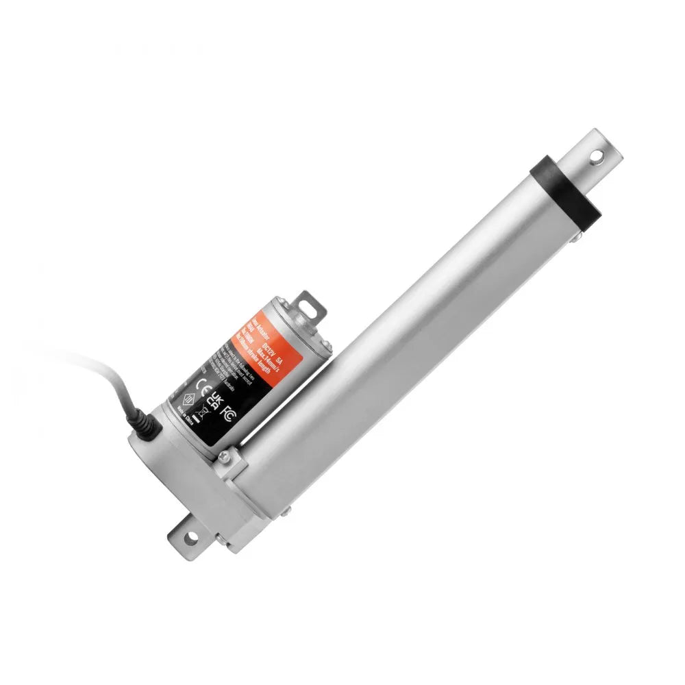 VEVOR Linear Actuator 12V, 6 Inch High Load 330lbs/1500N Linear Actuator, 0.19"/s Linear Motion Actuator with Mounting Bracket and IP54 Protection
