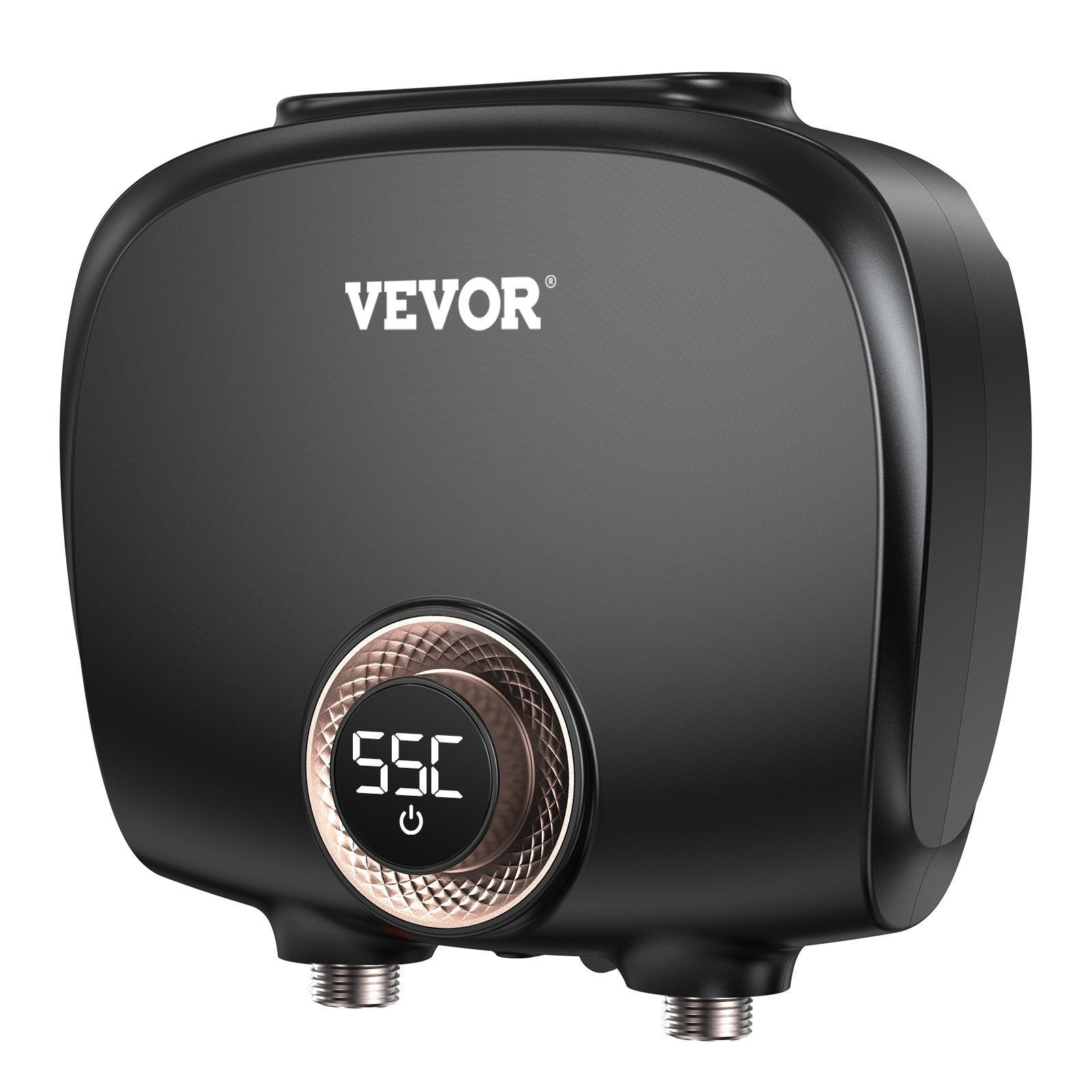 VEVOR Tankless Water Heater Electric, 7kw On Demand Instant Under Sink Water Boiler, Digital Temperature Display & Easy Installation & 24-Hour Water Supply, For Kitchen Bathroom Faucet And Shower 