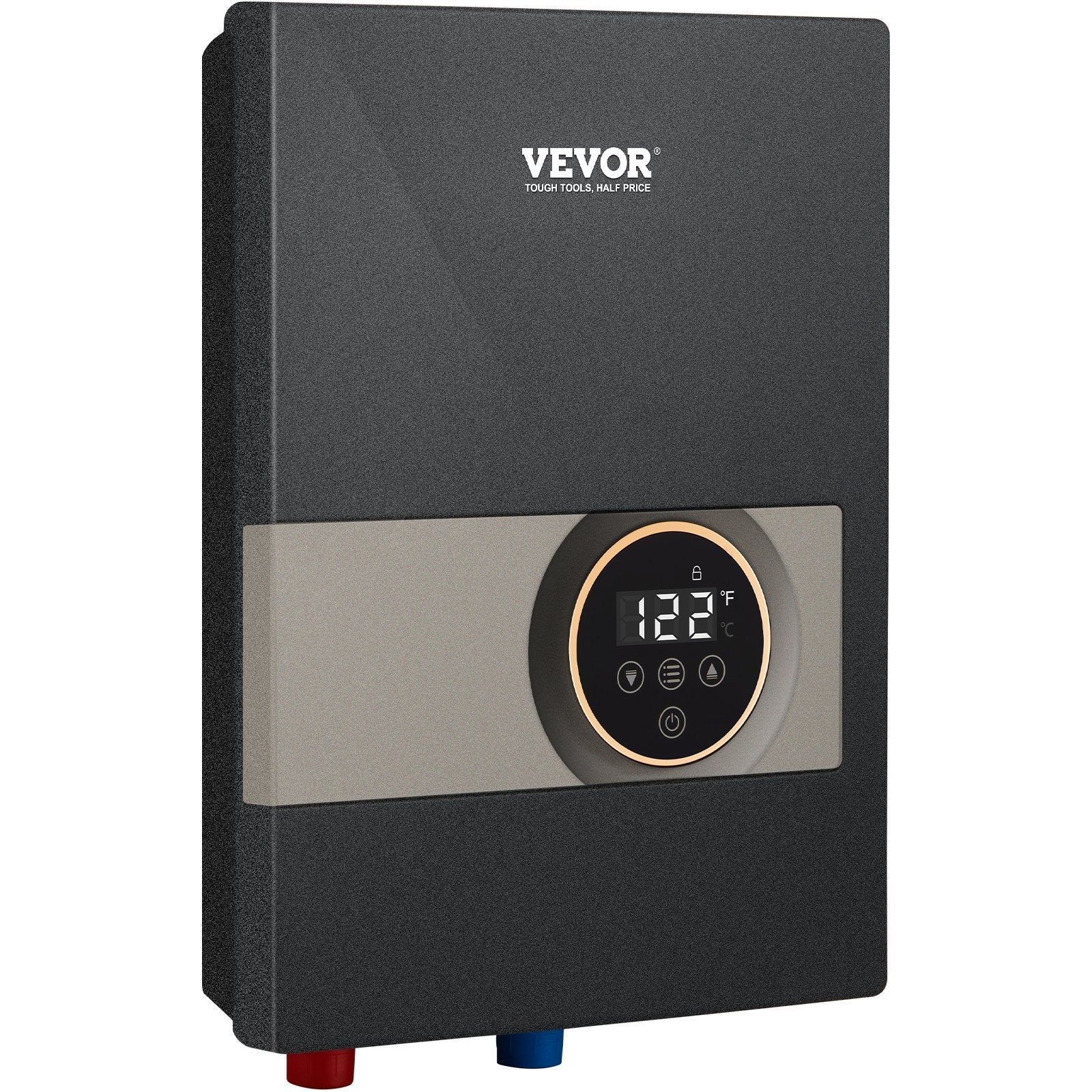 VEVOR Instant Water Heater, 8kw On Demand Electric Tankless Water Boiler, Digital Temperature Display & Easy Installation & 24-Hour Water Supply, For Kitchen Bathroom Shower Mall Salon ETL Listed 