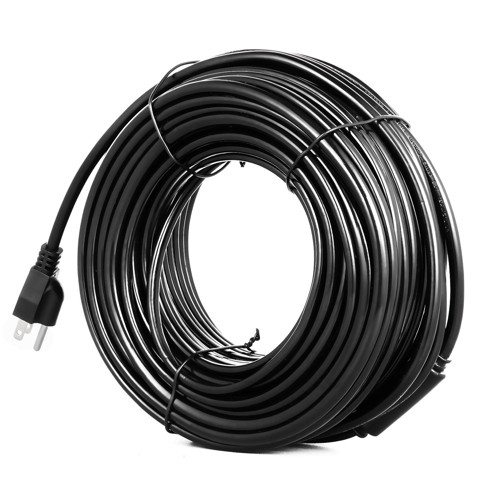 Vevor Roof Heat Cable Heat Tape For Roof & Gutter 19ft De-icing Heat Cable+clip 