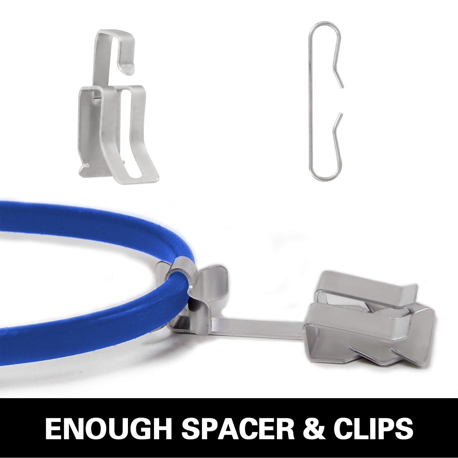 Vevor Roof Heat Cable Heat Tape For Roof & Gutter 19ft De-icing Heat Cable+clip 