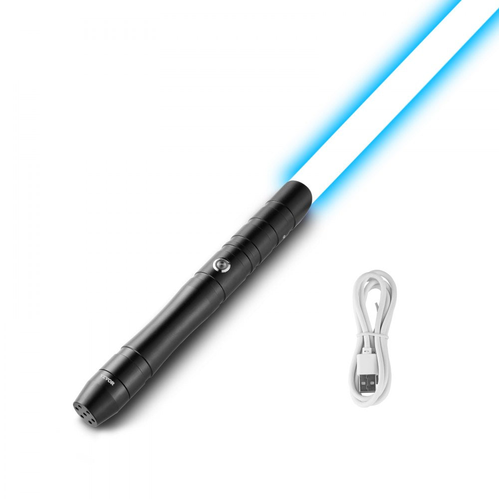 VEVOR Lightsaber 12 RGB Colors 38" Sound Mute Rechargeable Dueling Light Saber 