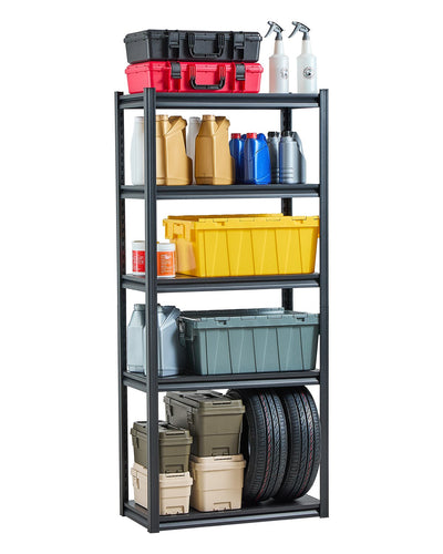 VEVOR Storage Shelves 16" D x 32" W x 72" H 5-tier Garage Storage Shelving 