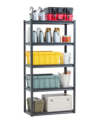 VEVOR Storage Shelves 18" D x 36" W x 72" H 5-tier Garage Storage Shelving 