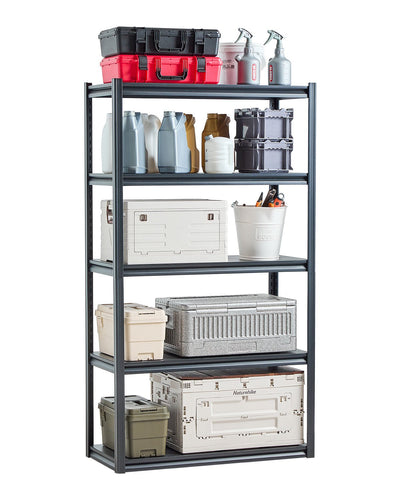 VEVOR Storage Shelves 18" D x 40" W x 72" H 5-tier Garage Storage Shelving 