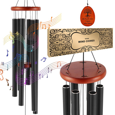 VEVOR Wind Chimes for Outside 41-Inch Aluminum Memorial Deep Tone Wind Chimes 