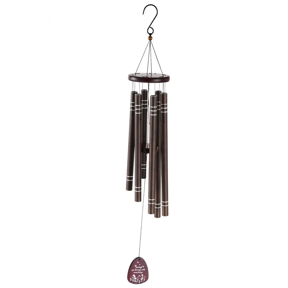 VEVOR Wind Chimes for Outside 42-Inch Aluminum Memorial Deep Tone Wind Chimes