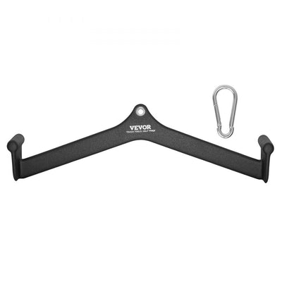 VEVOR LAT Pulldown Bar Tricep Handle Attachment V-bar Cable Machine for Home Gym 