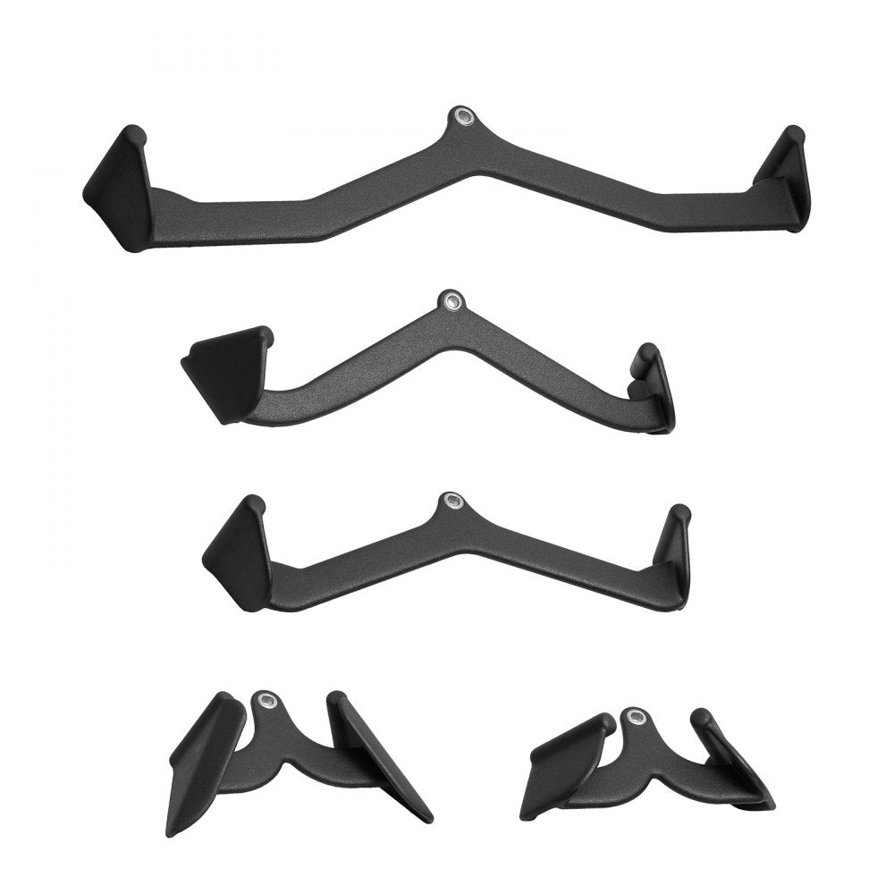 VEVOR LAT Pulldown Bar Handle Attachment V-bar T-bar Cable Machine for Home Gym 