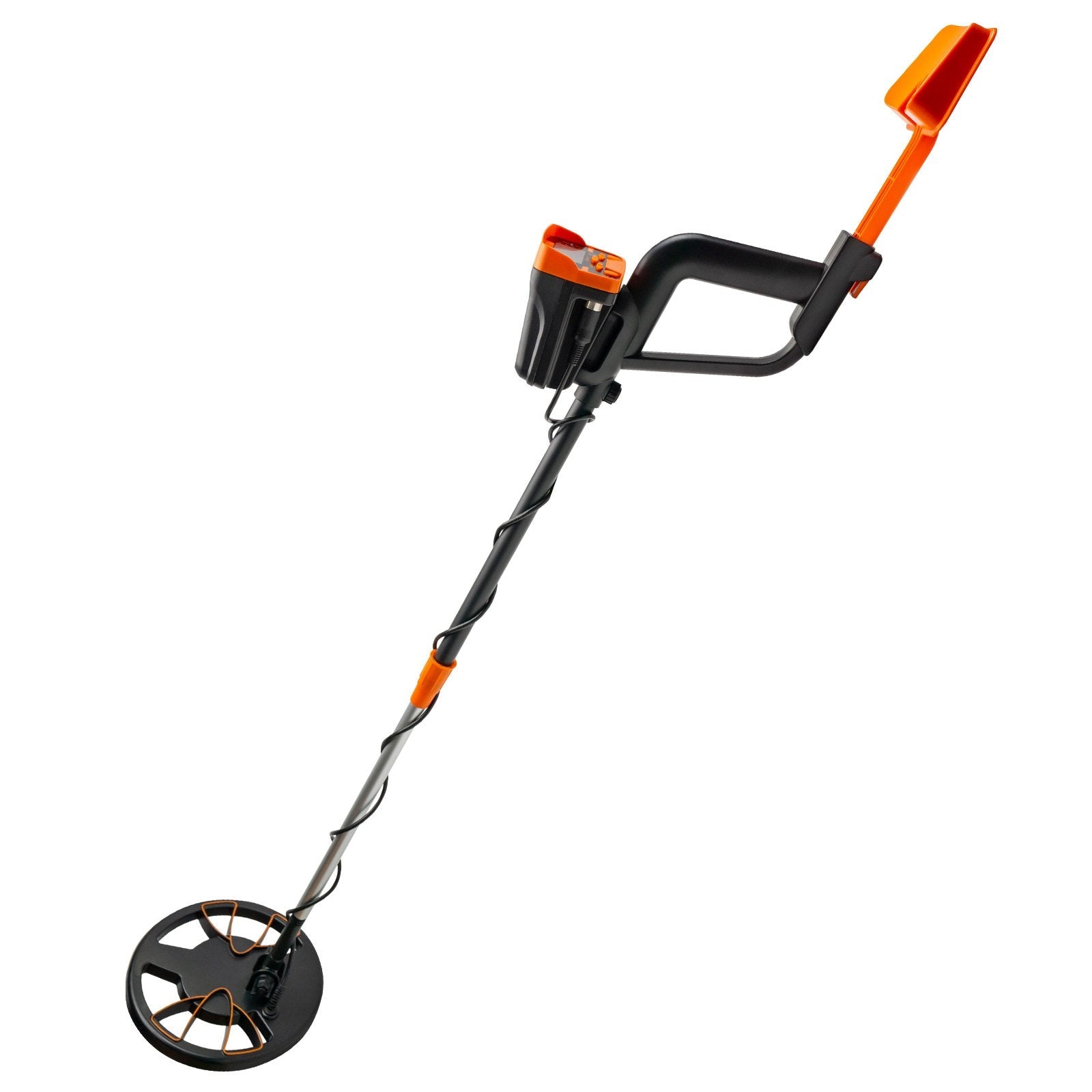 VEVOR Metal Detector Waterproof Disc Metal detectors Underwater Underground high Accuracy LCD Display Metal Detector for Adults and Children Headphone Automatic Detector (Yellow 3010) 