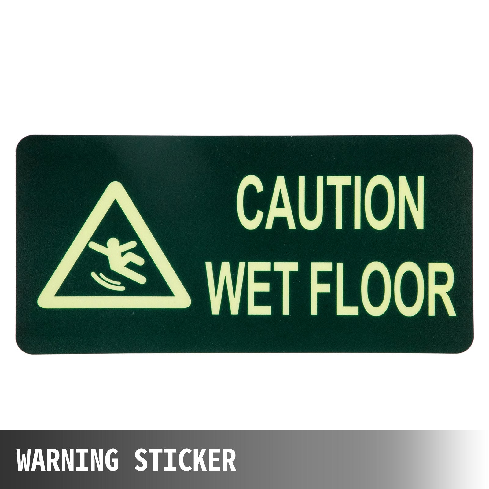 VEVOR 3 Pack Floor Safety Cone Yellow Caution Wet Floor Signs 4 Sided Floor Wet Sign Public Safety Wet Floor Cones Bilingual Wet Sign Floor for Indoors and Outdoors 