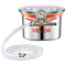 VEVOR 1.5 Gallon Stainless Steel Vacuum Chamber with Tempered Glass Lid for Resin Casting & Degassing