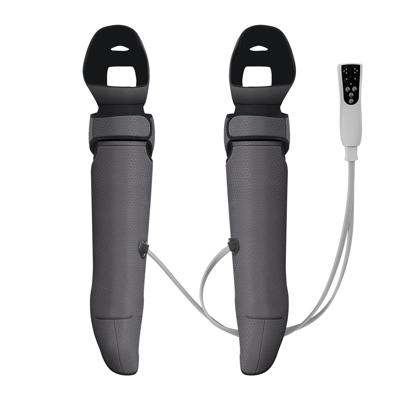 VEVOR Full Leg Massager, Air Compression Leg Massager for Foot Calf Thigh Knee, 2 Knee Heating Levels, 3 Modes & 3 Intensities, Leg Compression Massage Boots for Circulation, Swelling and Pain Relief 