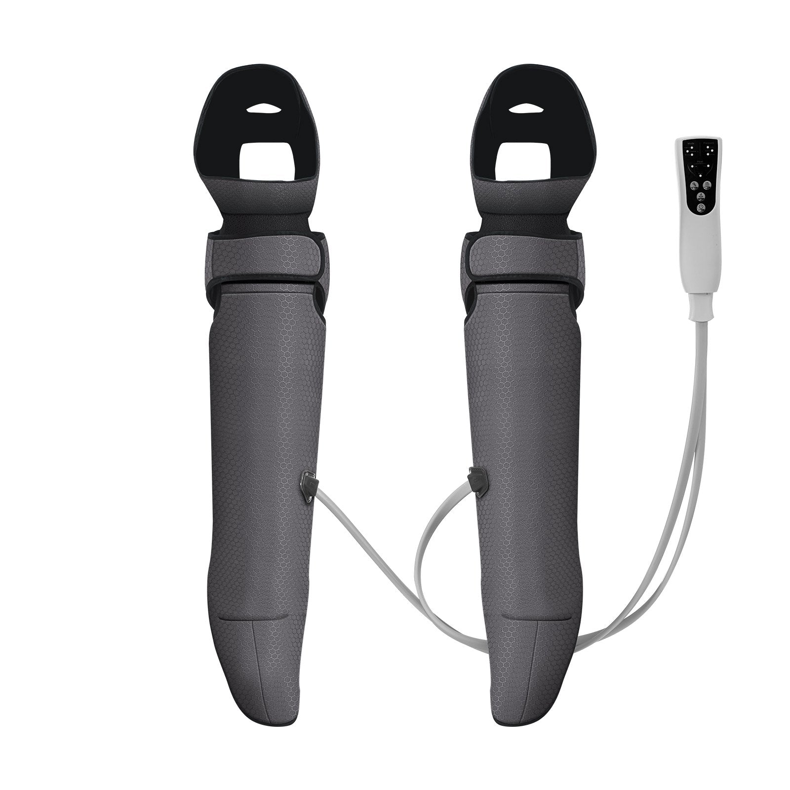 VEVOR Full Leg Massager, Air Compression Leg Massager for Foot Calf Thigh Knee, 2 Knee Heating Levels, 3 Modes & 3 Intensities, Leg Compression Massage Boots for Circulation, Swelling and Pain Relief 