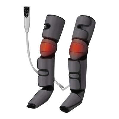 VEVOR Full Leg Massager, Air Compression Leg Massager for Foot Calf Thigh Knee, 2 Knee Heating Levels, 3 Modes & 3 Intensities, Leg Compression Massage Boots for Circulation, Swelling and Pain Relief 