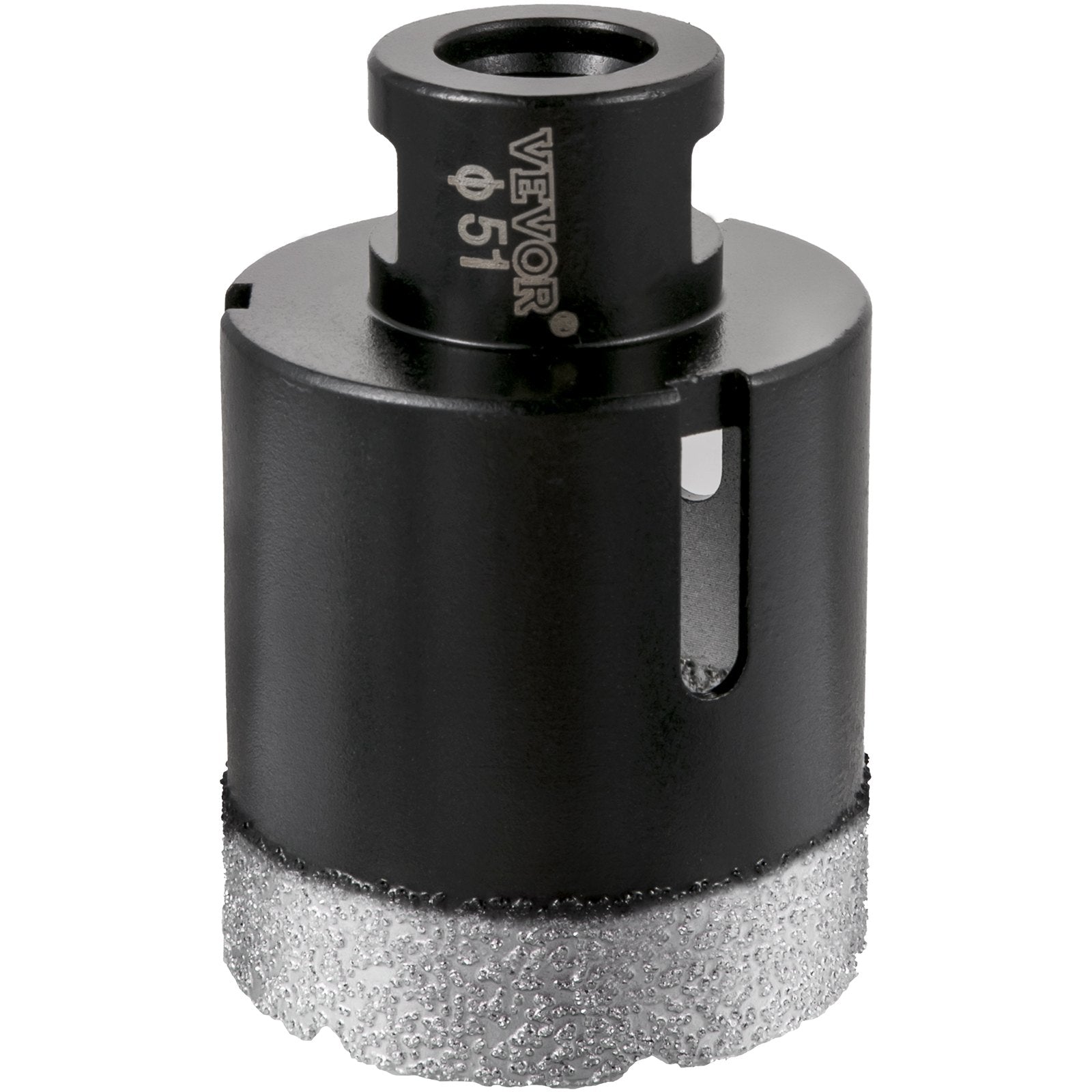 VEVOR Diamond Drill Bits 6/8/10/13/19/25/32/51 mm Diamond Hole Saw Brazed Tile 0.59in Segment Finger Bit SDS Tile Hole Saw Kit with a Blade for Tile Ceramic Porcelain Marbl 5/8\"-11 Female Thread 