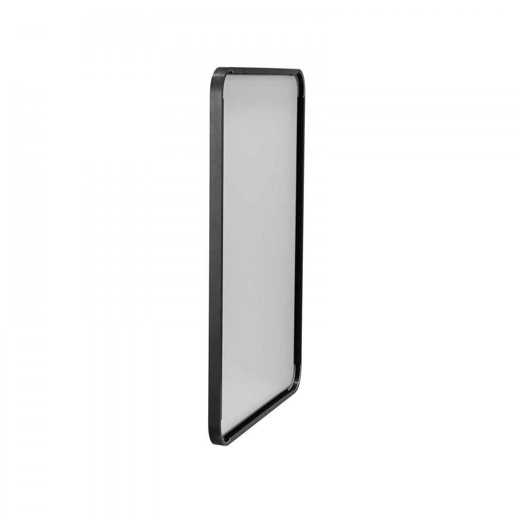 VEVOR Square Wall Mounted Mirror 24" x 36" Mirror with Aluminium Alloy Frame 
