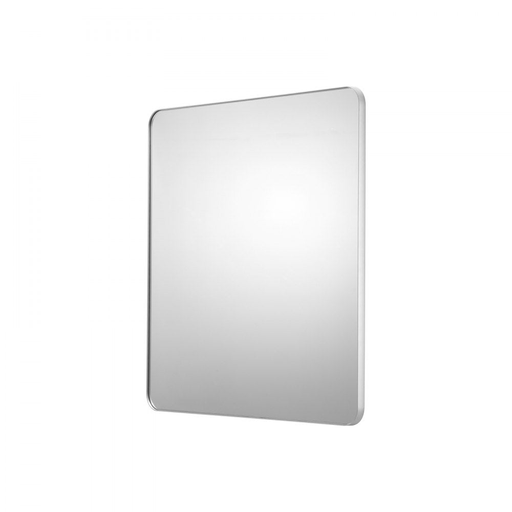 VEVOR Square Wall Mounted Mirror 36" x 36" Mirror with Aluminium Alloy Frame 