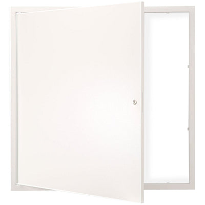 VEVOR Access Panel for Drywall & Ceiling, 24 x 24 Inch Plumbing Access Panels, Reinforced Access Door, Heavy-Duty Steel Wall Hole Cover, Easy Install Removable Hinged Panel for Wiring & Cables, Silver 