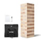 VEVOR Tumbling Timber Toy 60 Blocks Giant Tumble Tower Blocks Game Pine Wood Bag