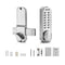VEVOR Mechanical Keyless Entry Door Lock 14 Key Mechanical Door Lock Single-Side