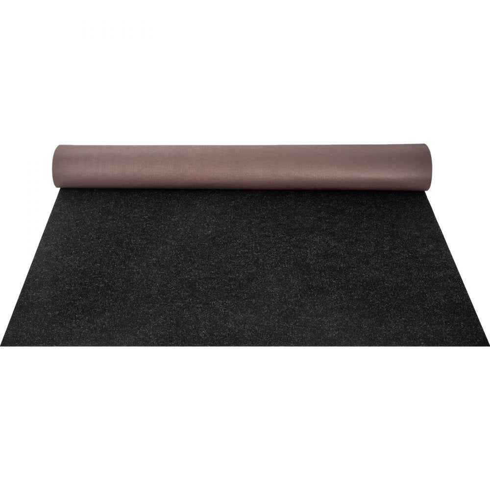 VEVOR Boat Carpet, 6 ft x 23 ft Marine Carpet for Boats, Waterproof Black Indoor Outdoor Carpet with Marine Backing Anti-Slide Marine Grade Boat Carpet Cuttable Easy to Clean Patio Rugs Deck Rug 