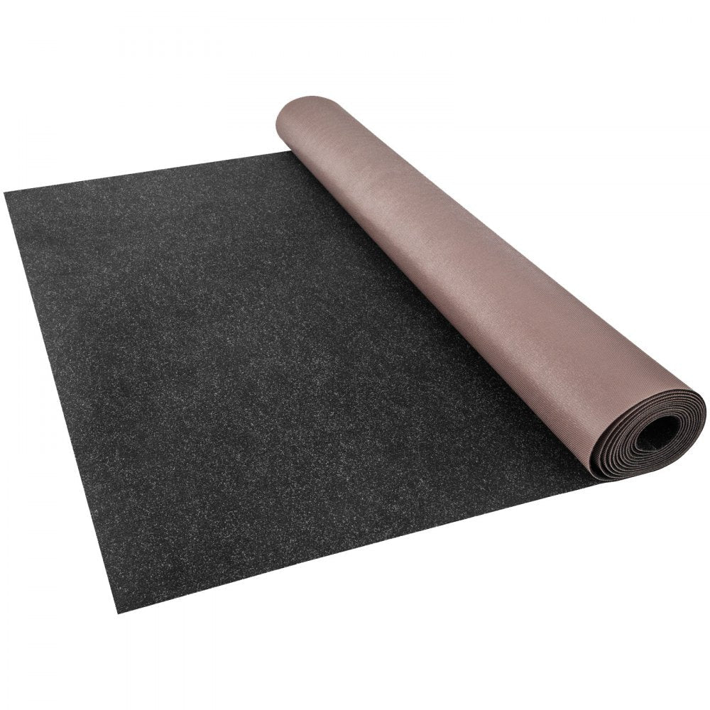 VEVOR Boat Carpet, 6 ft x 23 ft Marine Carpet for Boats, Waterproof Black Indoor Outdoor Carpet with Marine Backing Anti-Slide Marine Grade Boat Carpet Cuttable Easy to Clean Patio Rugs Deck Rug 