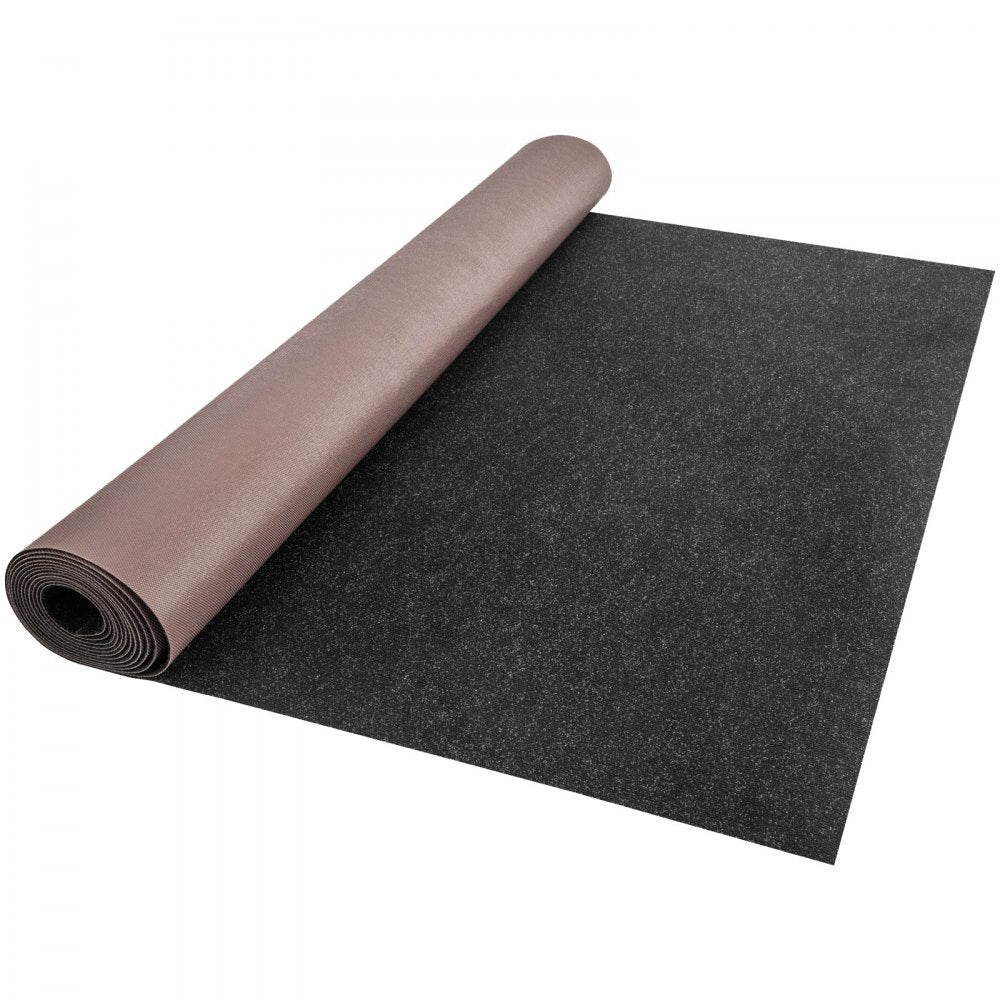 VEVOR Boat Carpet, 6 ft x 23 ft Marine Carpet for Boats, Waterproof Black Indoor Outdoor Carpet with Marine Backing Anti-Slide Marine Grade Boat Carpet Cuttable Easy to Clean Patio Rugs Deck Rug 