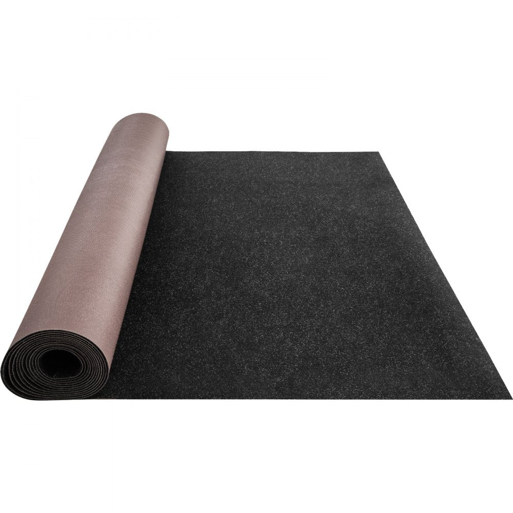 VEVOR Boat Carpet, 6 ft x 23 ft Marine Carpet for Boats, Waterproof Black Indoor Outdoor Carpet with Marine Backing Anti-Slide Marine Grade Boat Carpet Cuttable Easy to Clean Patio Rugs Deck Rug 