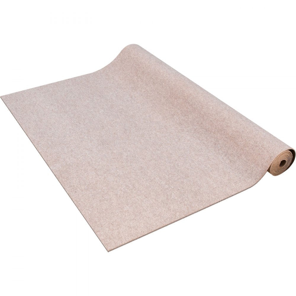 VEVOR Boat Carpet 6x13 feet, Marine Carpet for Boats, Waterproof Light Brown Indoor Outdoor Carpet with Marine Backing Anti-Slide Marine Grade Boat Carpet Cuttable Easy to Clean Patio Rugs Deck Rug 